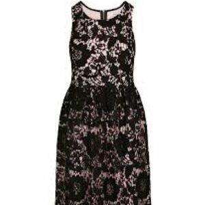 NWT Ricki’s Crochet Lace Fit and Flare Dress